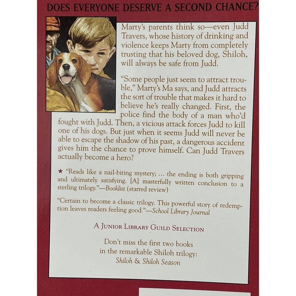 Saving Shiloh [The Shiloh Quartet] by Naylor, Phyllis Reynolds , Softcover - Picture 2 of 3